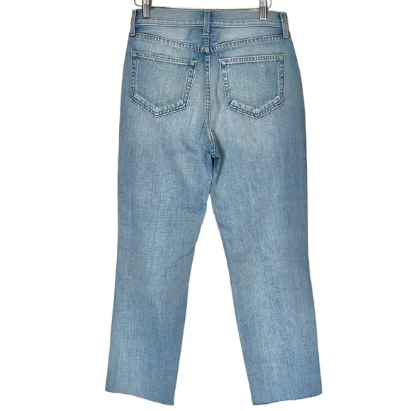 L'agence Adele Womens High Rise Crop Stove Pipe Jeans - Picture 13 of 16